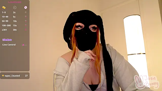 Snapshot of Josie_Bunny chatting on November 2025 08:25:02 AM Josie Bunny online show from November 2025 08:25:02 AM