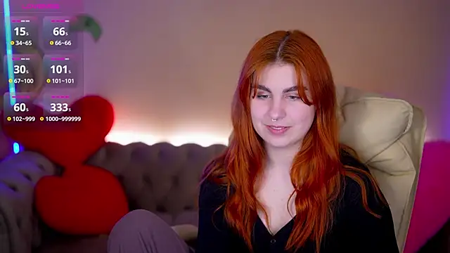 Snapshot of GingerPinky chatting on February 2026 08:05:02 PM GingerPinky online show from February 2026 08:05:02 PM