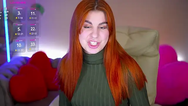 Snapshot of GingerPinky chatting on February 2026 07:36:02 PM GingerPinky online show from February 2026 07:36:02 PM