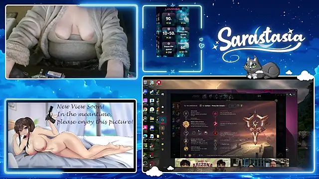 Snapshot of Sarastasia417 chatting on May 2026 01:03:01 AM Sarastasia417 online show from May 2026 01:03:01 AM