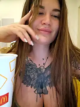 Snapshot of TattooGirlAlia chatting on February 2025 11:55:02 PM TattooGirlAlia online show from February 2025 11:55:02 PM