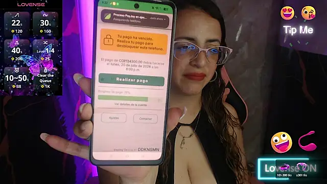 Snapshot of EvoniLatina chatting on July 2026 11:23:02 PM EvoniLatina online show from July 2026 11:23:02 PM