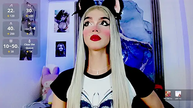 blonde queen- online show from May 2026 09:44:02 PM