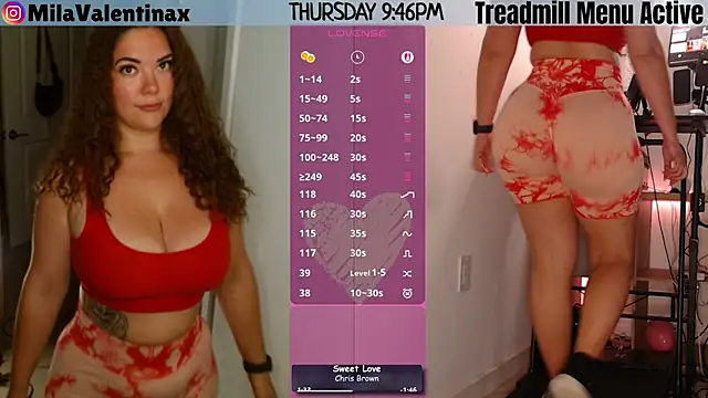 Snapshot of MilaValentina chatting on May 2026 01:47:02 AM MilaValentina online show from May 2026 01:47:02 AM