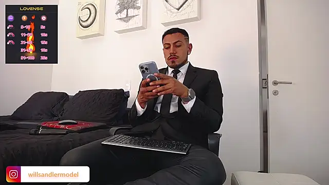 Snapshot of WillSandler chatting on February 2026 07:36:02 PM WillSandler online show from February 2026 07:36:02 PM