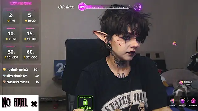 Dark  Elf online show from March 2025 01:10:02 AM