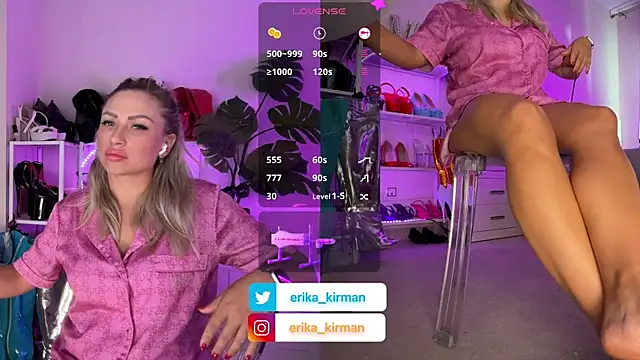 Erika Kirman online show from September 2025 03:56:02 PM