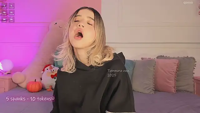 Snapshot of _Tammara_ chatting on November 2025 12:27:02 PM Tammara online show from November 2025 12:27:02 PM