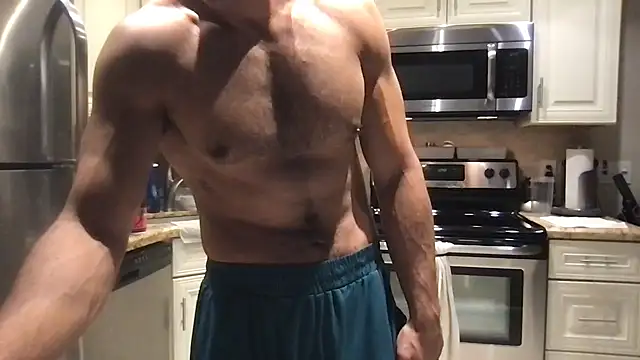 Snapshot of BigGuyMuscle chatting on December 2025 02:42:01 AM BigGuyMuscle online show from December 2025 02:42:01 AM