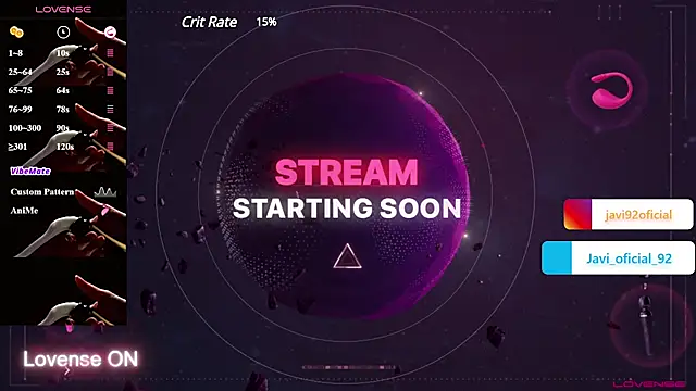 Javi 92 online show from January 2025 10:37:01 PM