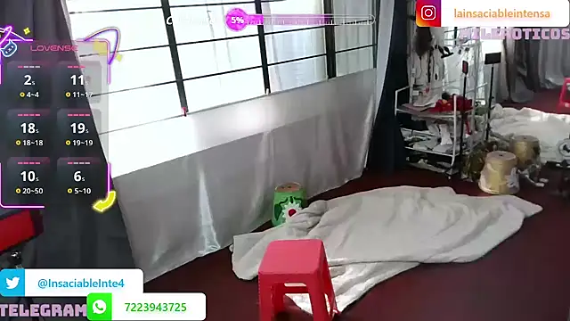 Snapshot of LaInsaciableIntensa chatting on November 2025 05:11:01 PM LaInsaciableIntensa online show from November 2025 05:11:01 PM