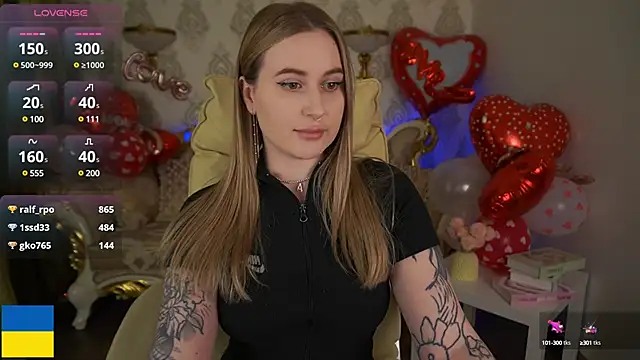 Snapshot of ArolinaNight chatting on February 2025 07:16:02 AM ArolinaNight online show from February 2025 07:16:02 AM