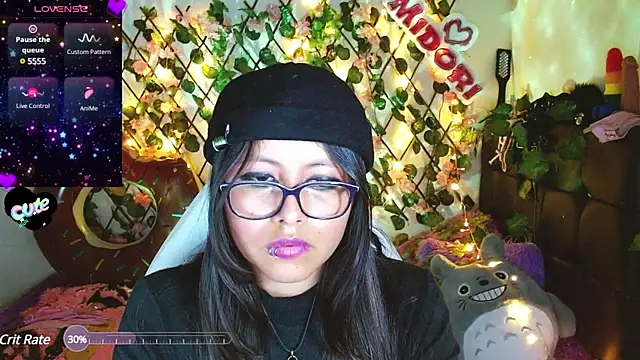 MidoriQuiinn online show from February 2025 12:04:01 AM