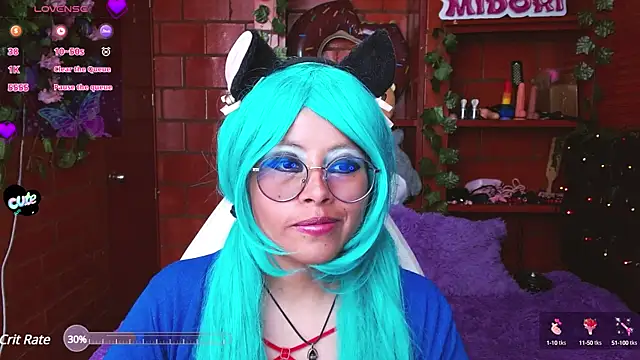 MidoriQuiinn online show from March 2025 05:24:02 PM