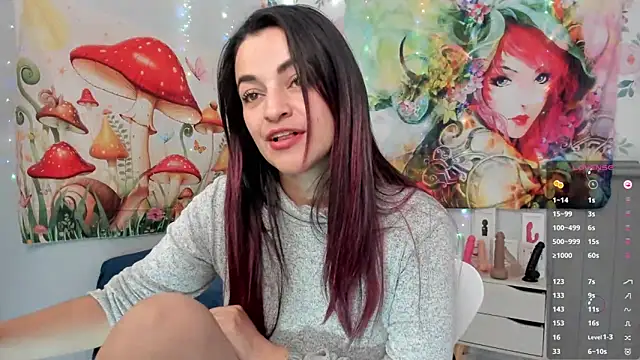 LovelyAzucena online show from January 2025 05:46:01 PM