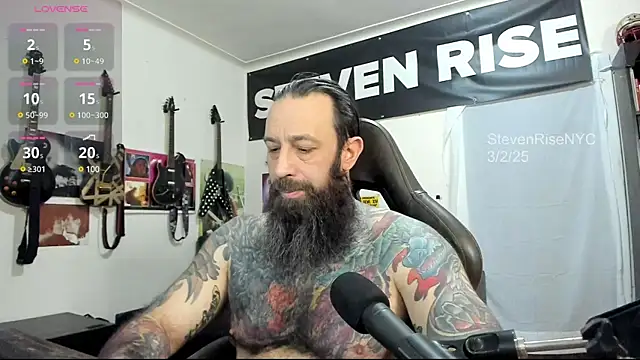 Snapshot of StevenRiseNYC chatting on March 2025 01:05:02 PM StevenRiseNYC online show from March 2025 01:05:02 PM