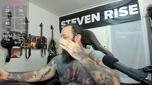 Snapshot of StevenRiseNYC chatting on March 2025 12:58:02 PM StevenRiseNYC online show from March 2025 12:58:02 PM
