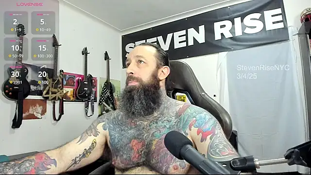 Snapshot of StevenRiseNYC chatting on March 2025 12:38:01 AM StevenRiseNYC online show from March 2025 12:38:01 AM