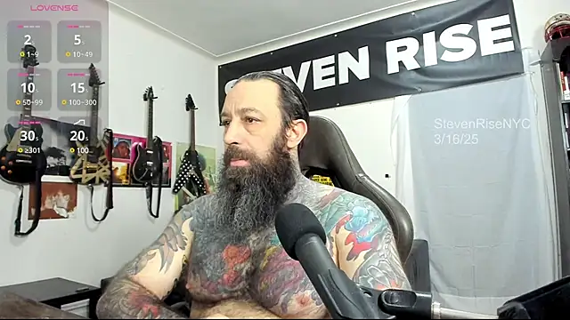 Snapshot of StevenRiseNYC chatting on March 2025 01:27:02 PM StevenRiseNYC online show from March 2025 01:27:02 PM