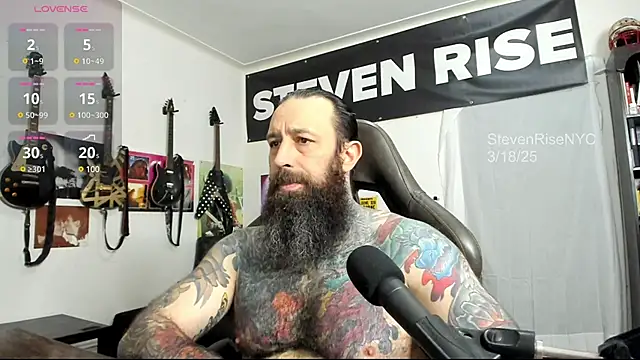Snapshot of StevenRiseNYC chatting on March 2025 10:58:02 PM StevenRiseNYC online show from March 2025 10:58:02 PM