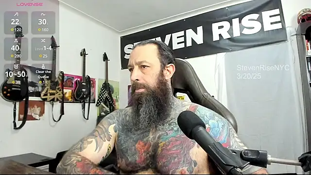 Snapshot of StevenRiseNYC chatting on March 2025 11:27:02 AM StevenRiseNYC online show from March 2025 11:27:02 AM