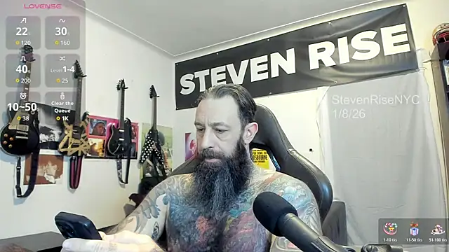 StevenRiseNYC online show from January 2026 12:51:01 PM